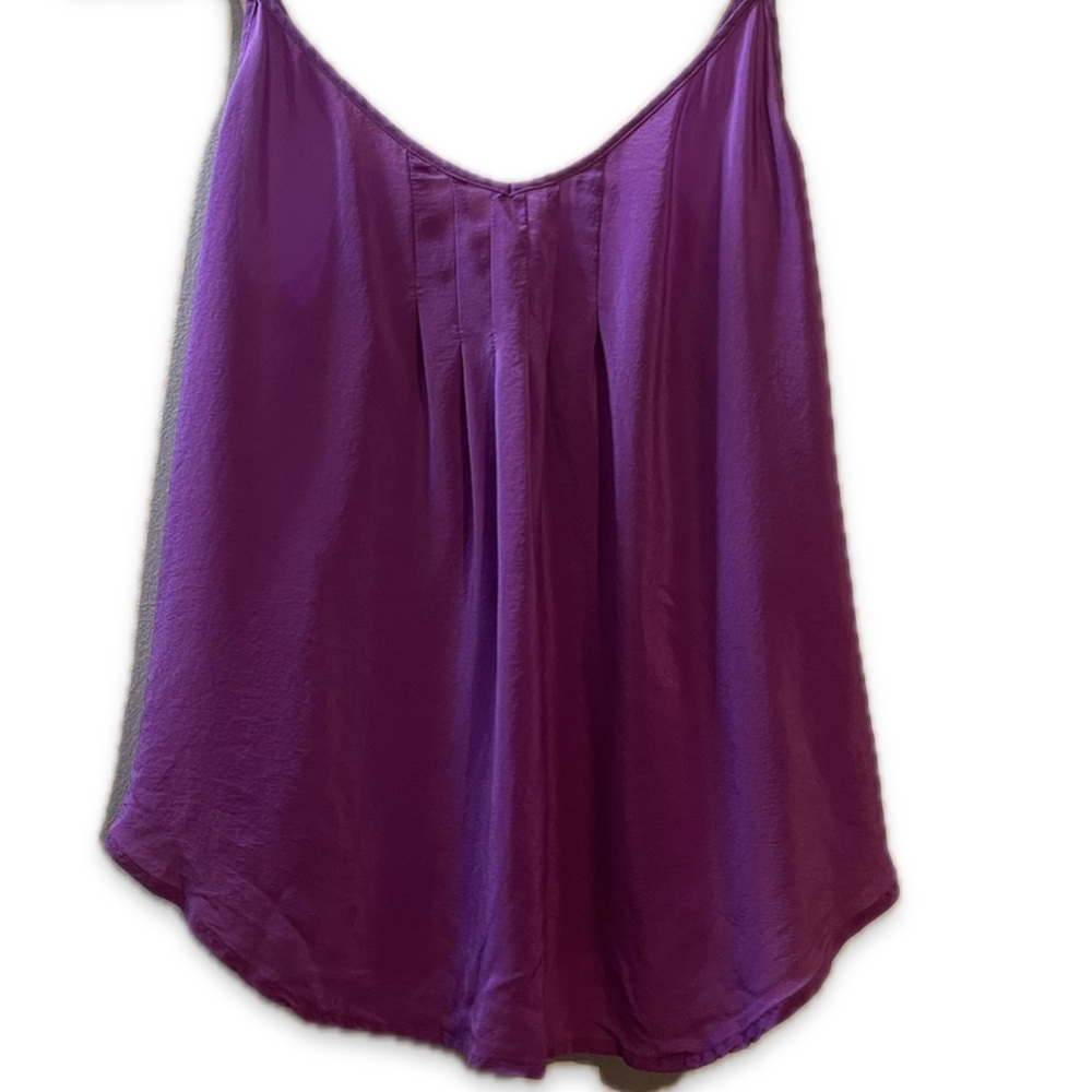 Silk Silence and Noise Purple Top